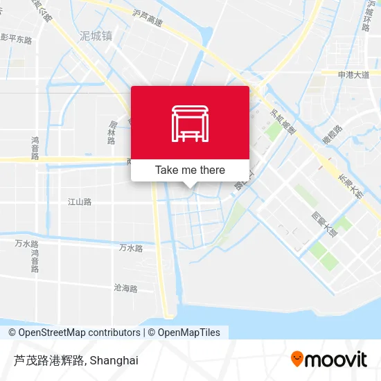 芦茂路港辉路 map
