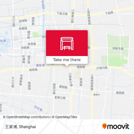 王家滩 map