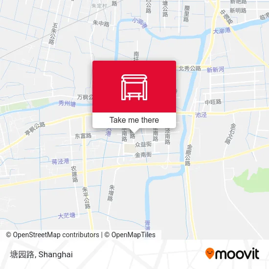 塘园路 map
