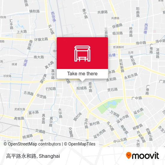 高平路永和路 map