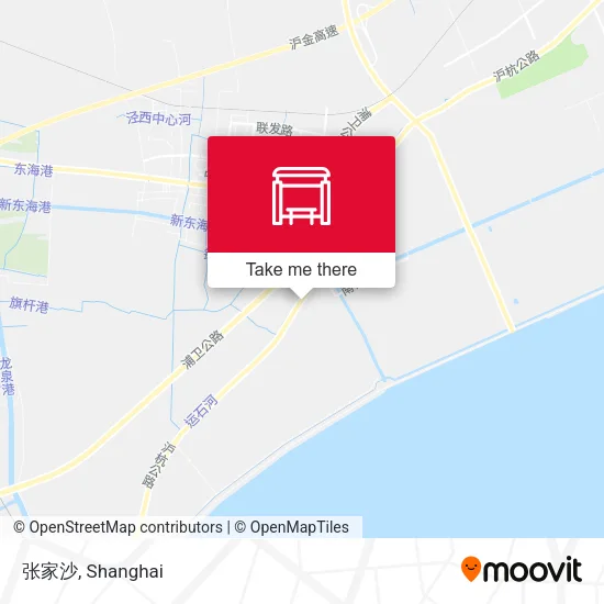 张家沙 map