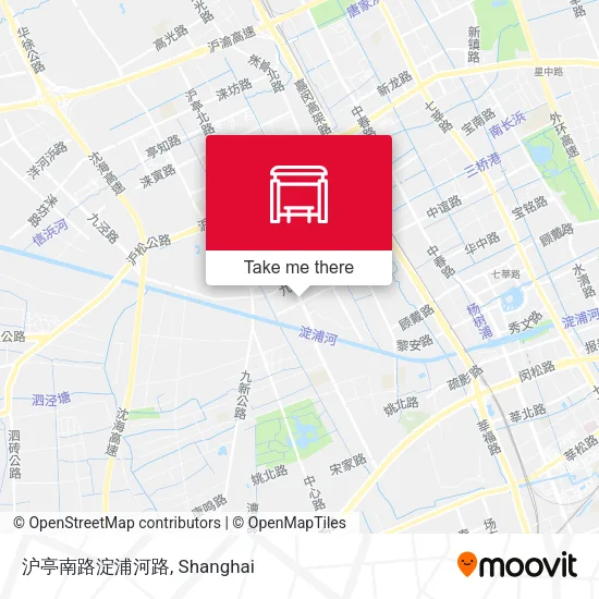 沪亭南路淀浦河路 map