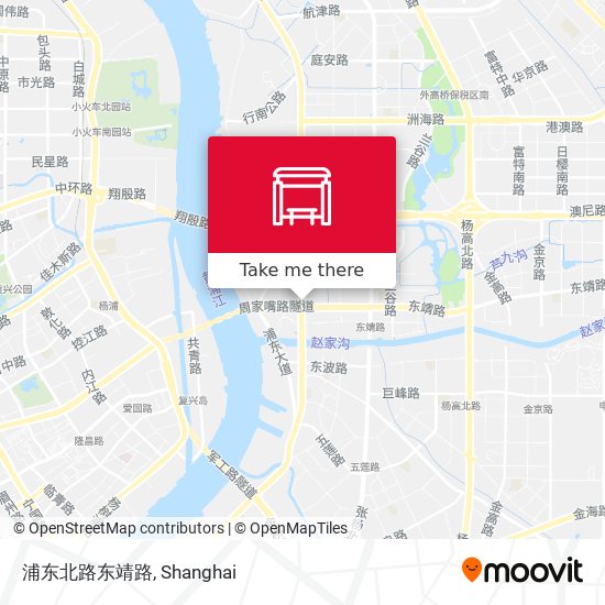 浦东北路东靖路 map
