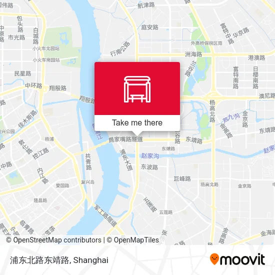 浦东北路东靖路 map