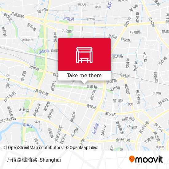 万镇路桃浦路 map