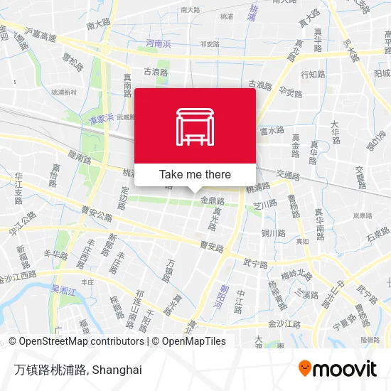 万镇路桃浦路 map