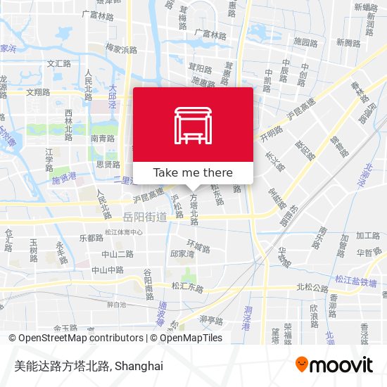 美能达路方塔北路 map