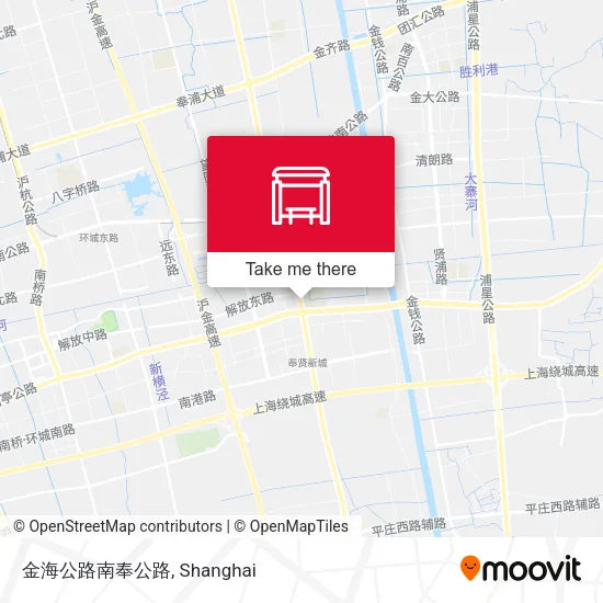 金海公路南奉公路 map