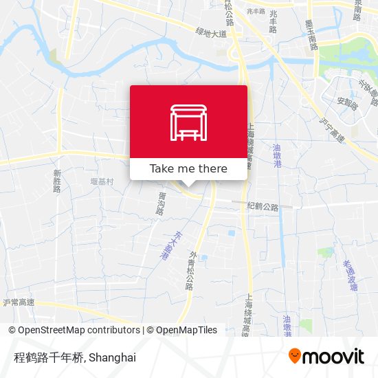 程鹤路千年桥 map