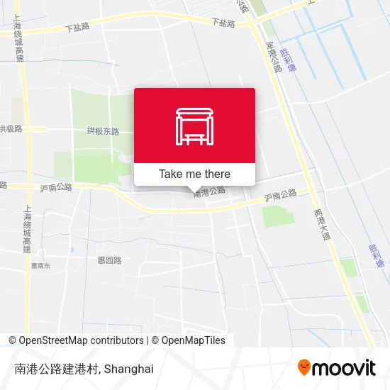 南港公路建港村 map