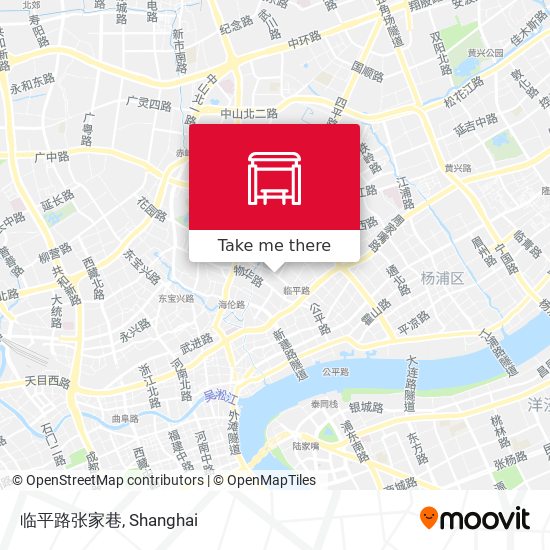 临平路张家巷 map