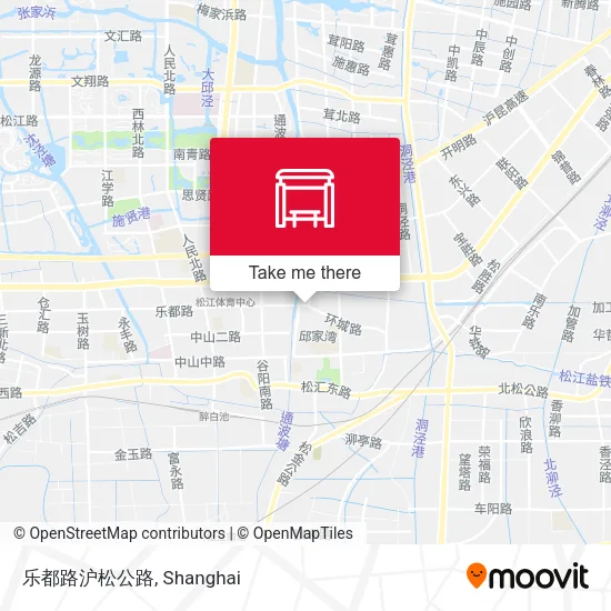 乐都路沪松公路 map