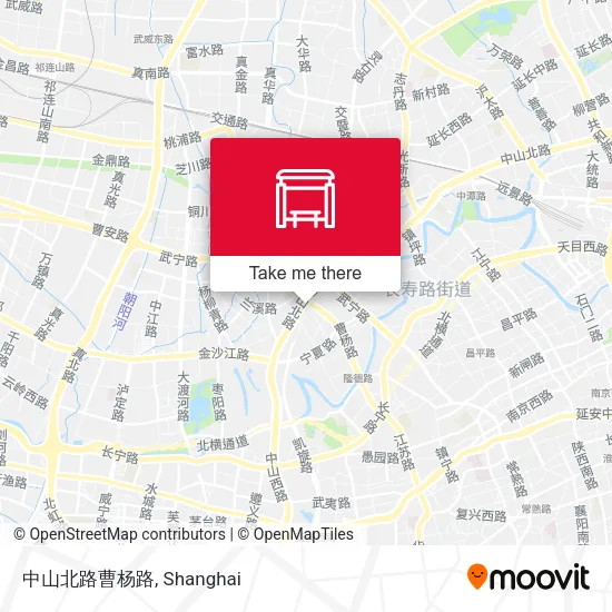 中山北路曹杨路 map