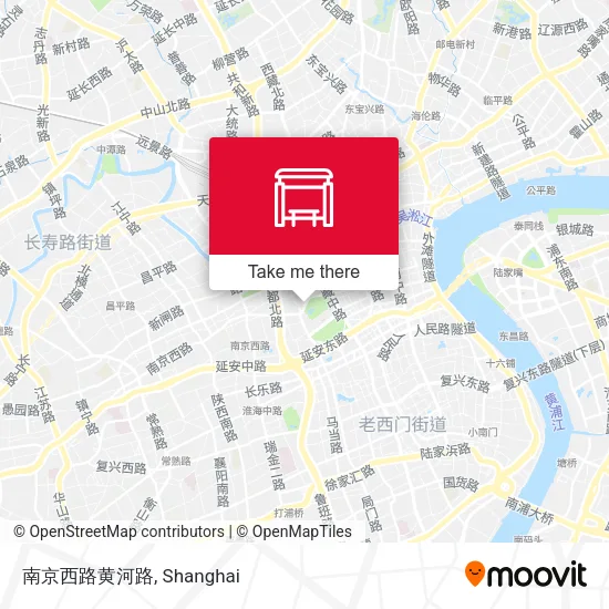 南京西路黄河路 map