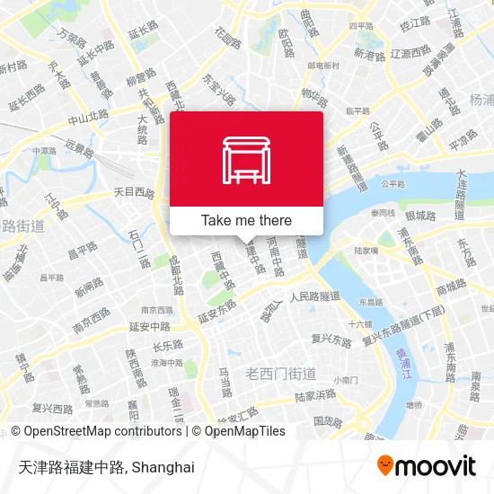 天津路福建中路 map