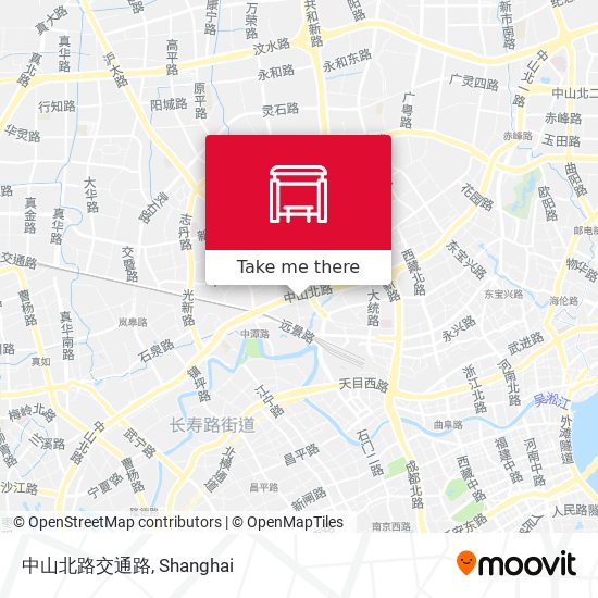 中山北路交通路 map