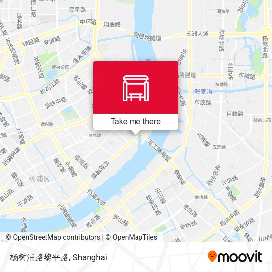 杨树浦路黎平路 map