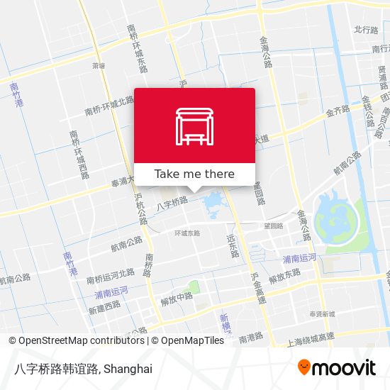 八字桥路韩谊路 map