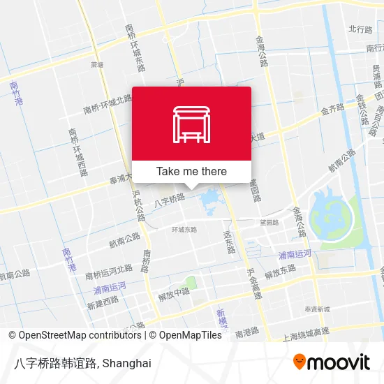 八字桥路韩谊路 map