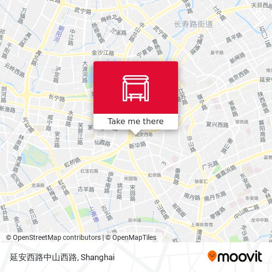 延安西路中山西路 map