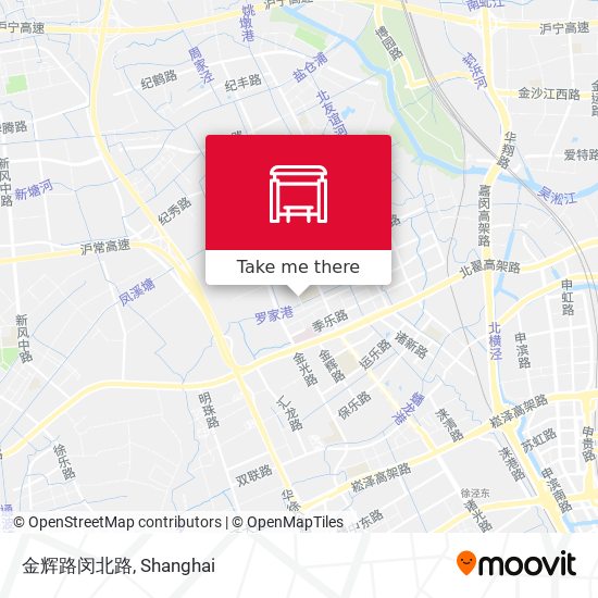 金辉路闵北路 map