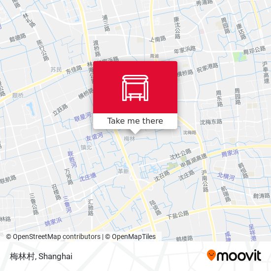 梅林村 map