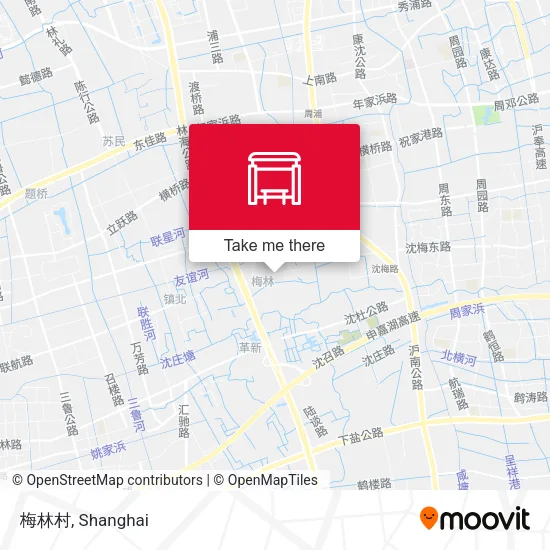 梅林村 map