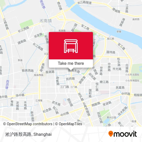 淞沪路殷高路 map