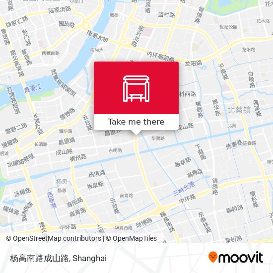 杨高南路成山路 map