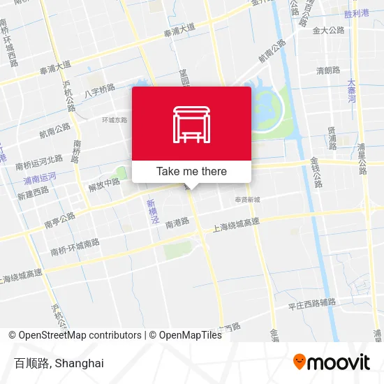 百顺路 map