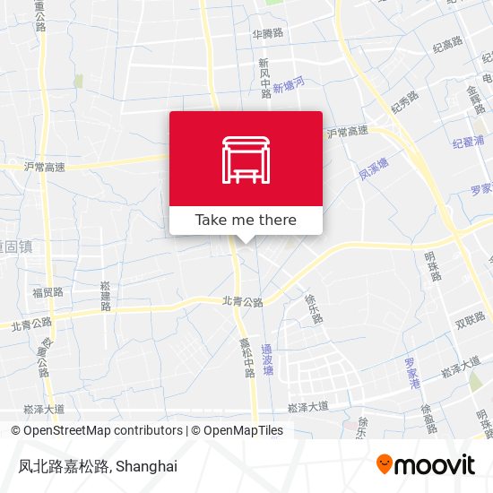 凤北路嘉松路 map