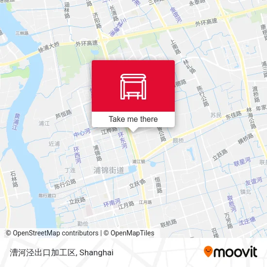 漕河泾出口加工区 map