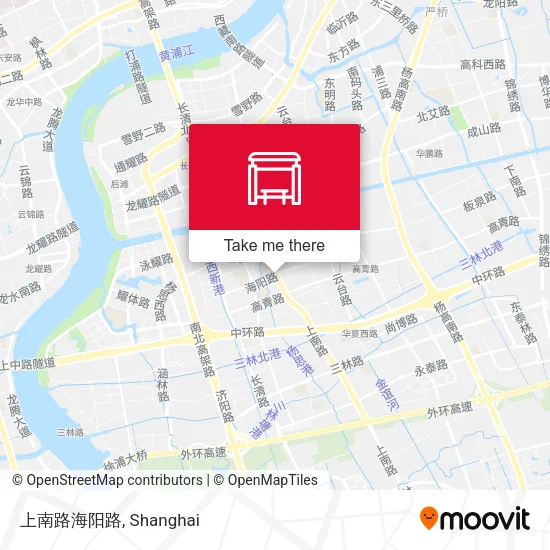 上南路海阳路 map