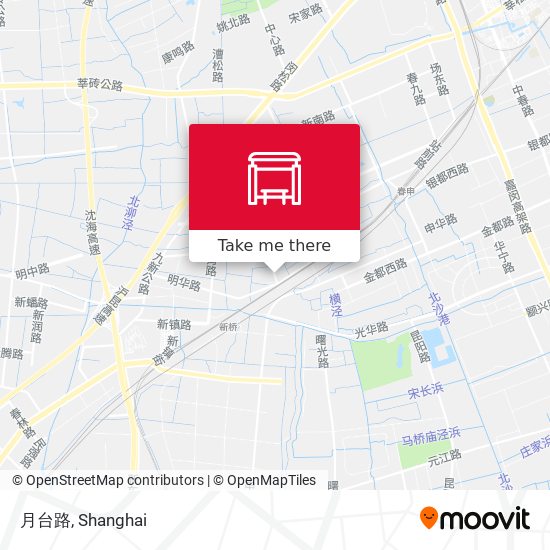 月台路 map
