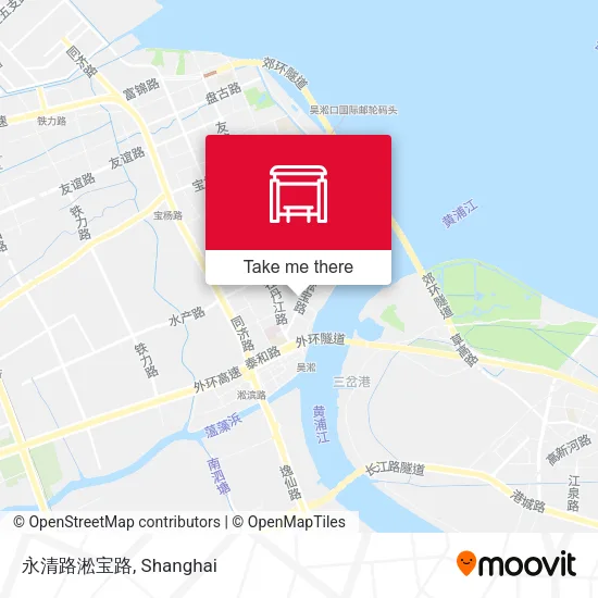 永清路淞宝路 map