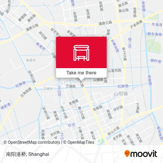 南阳港桥 map