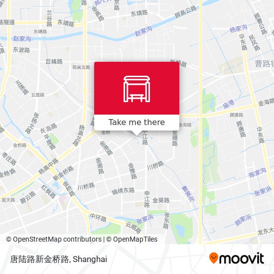 唐陆路新金桥路 map