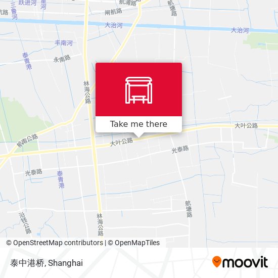 泰中港桥 map