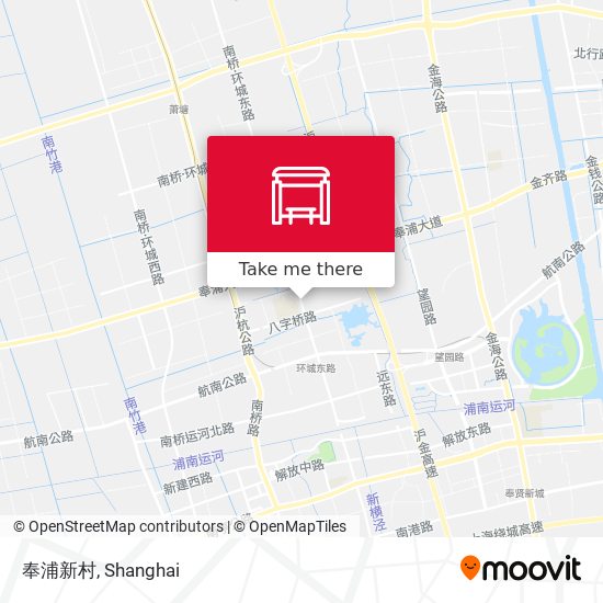 奉浦新村 map