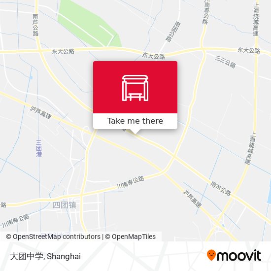 大团中学 map