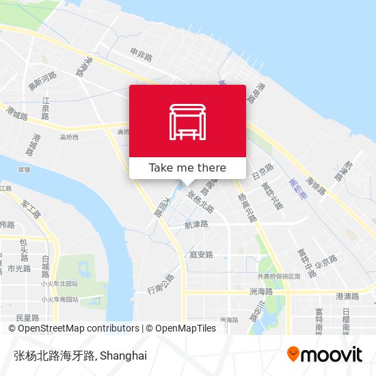 张杨北路海牙路 map