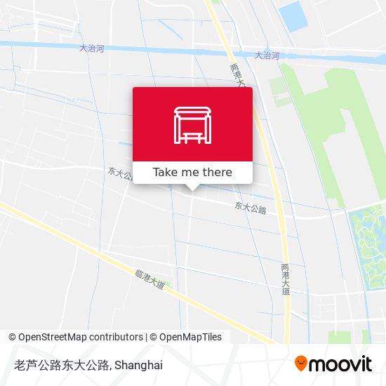 老芦公路东大公路 map