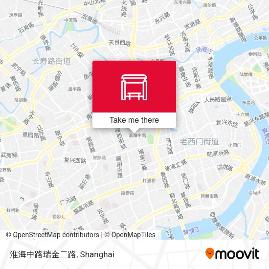 淮海中路瑞金二路 map