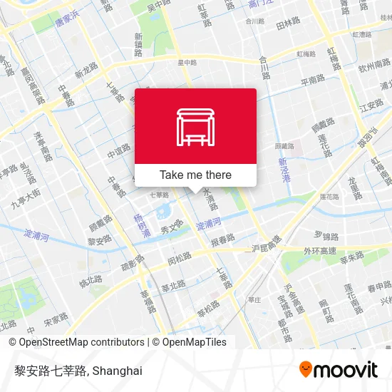 黎安路七莘路 map