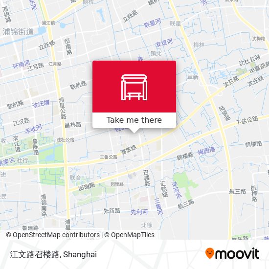 江文路召楼路 map