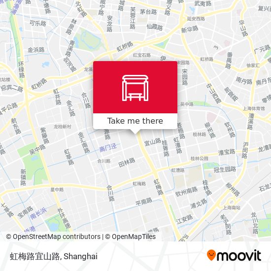虹梅路宜山路 map