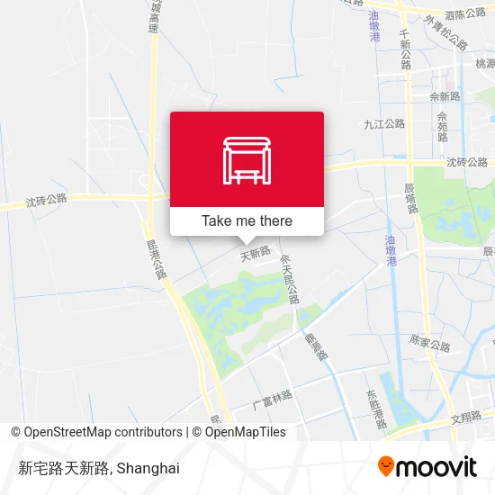 新宅路天新路 map