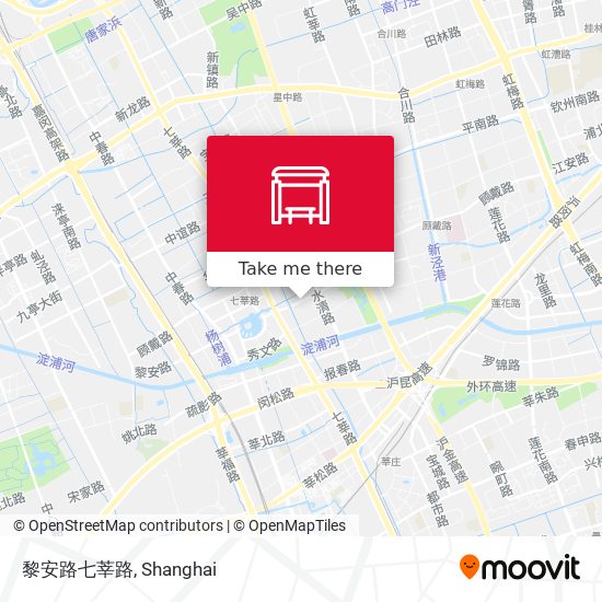 黎安路七莘路 map