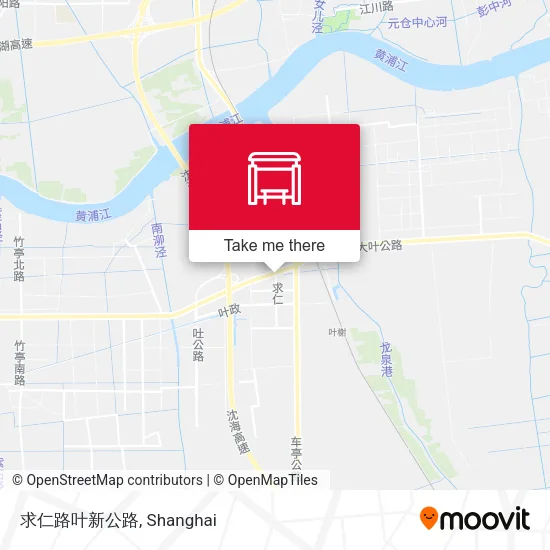 求仁路叶新公路 map