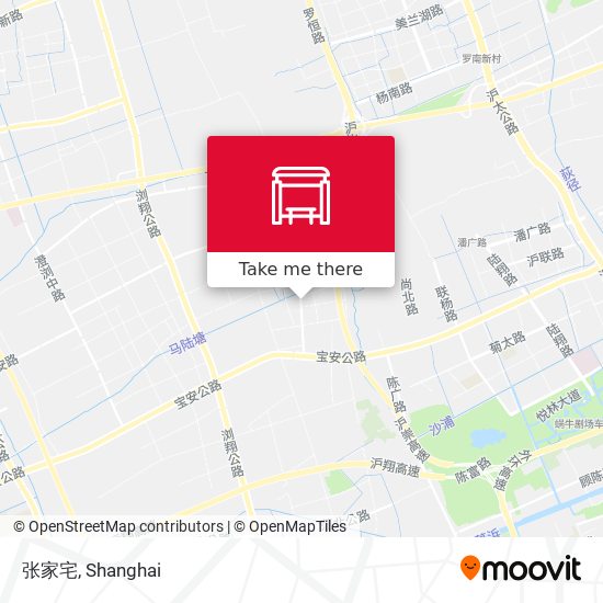 张家宅 map